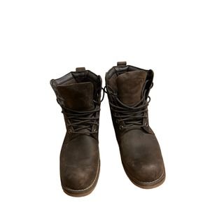 Timberland Bartram 6" Plain Toe Waterproof BROWN Leather Boots